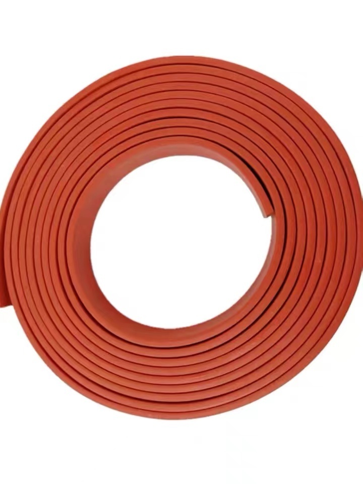 high temperature extruded silicone rubber foam gasket sponge seal strip for doors made in china oem