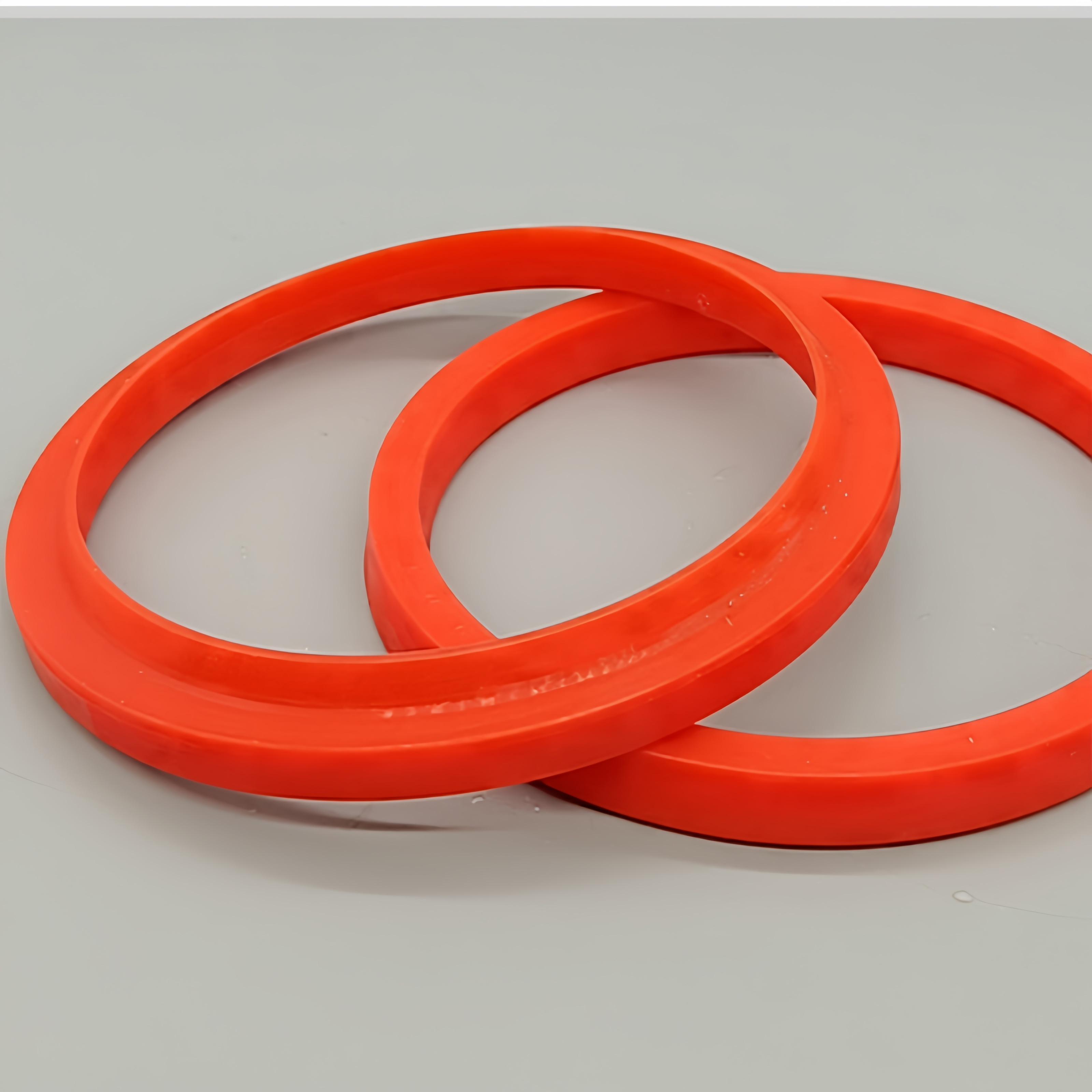 Custom Urethane Rubber Products Thermoplastic Elastomer Polyurethane Rubber Seal Gasket Pu Parts Urethane Tube Rollers