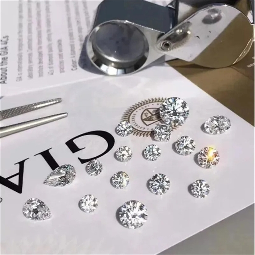 1-5ctw Gia/Igi Certified Lab Diamond Loose CVD/Hpht Fancy Cut Created Diamond Lab Grown Brilliant Diamond