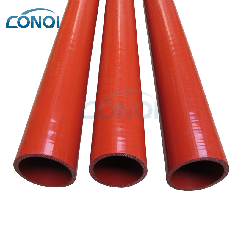 Factory Wholesale Customized Flexible Silicone Water Black Hose One Meter Straight Silicone Hose