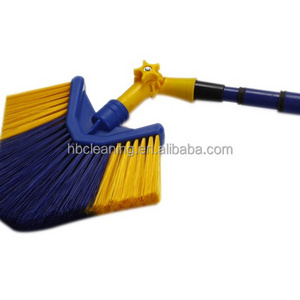 3.5 metre telescopic handle angle brush, 360 degree swivel ceiling brush with long handle