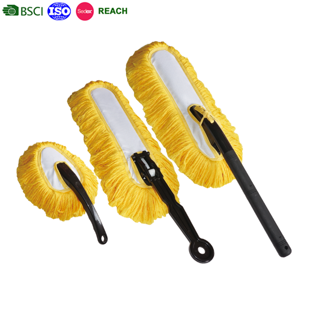 cotton car dust brush microfiber  car cleaning brush