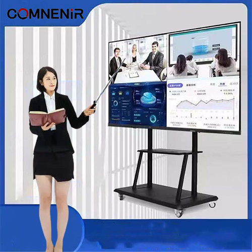 Multi-Touch Screen Smart LCD Display School Classroom Metal Meeting Room Electronic Digital Interactive Smart Whiteboard