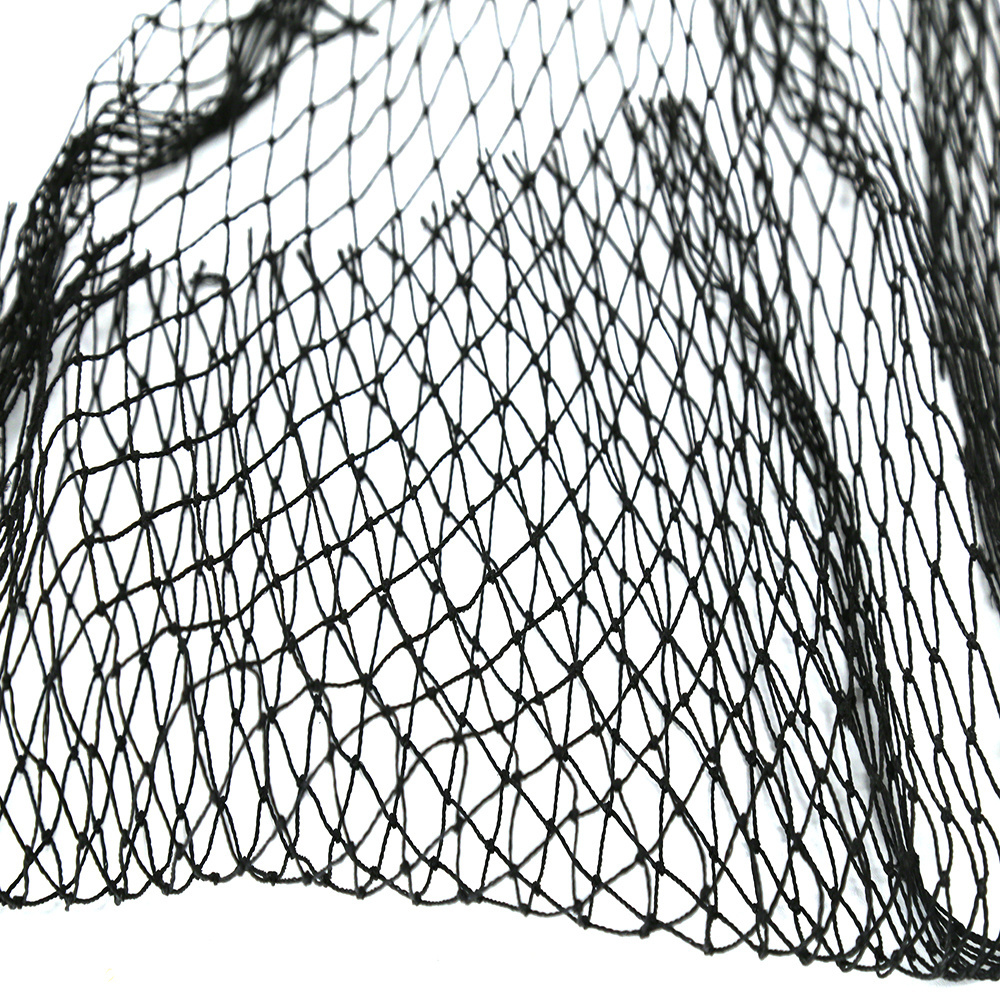 Black  anti bird netting Large easy to erect net trap bird nettintg