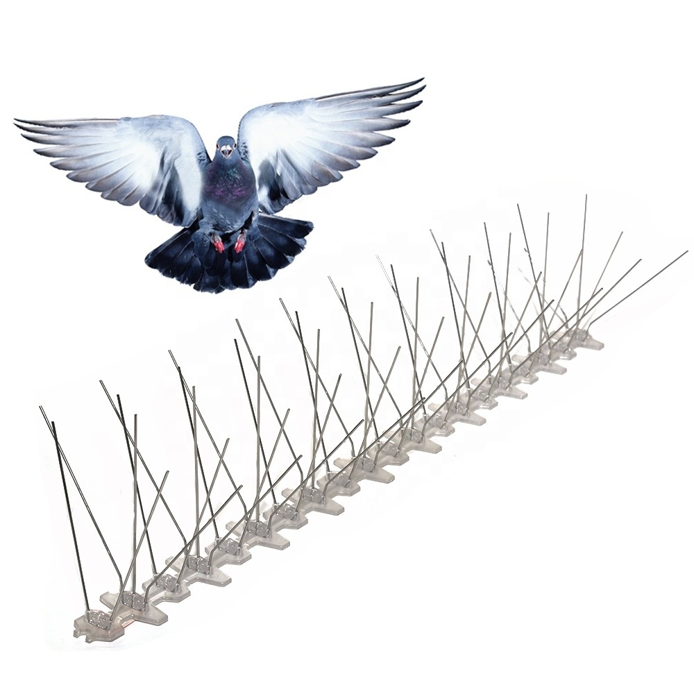 Hot sales High quality garden outdoor release birds to stay  Stainless steel  Anti bird spikes anti pigeon