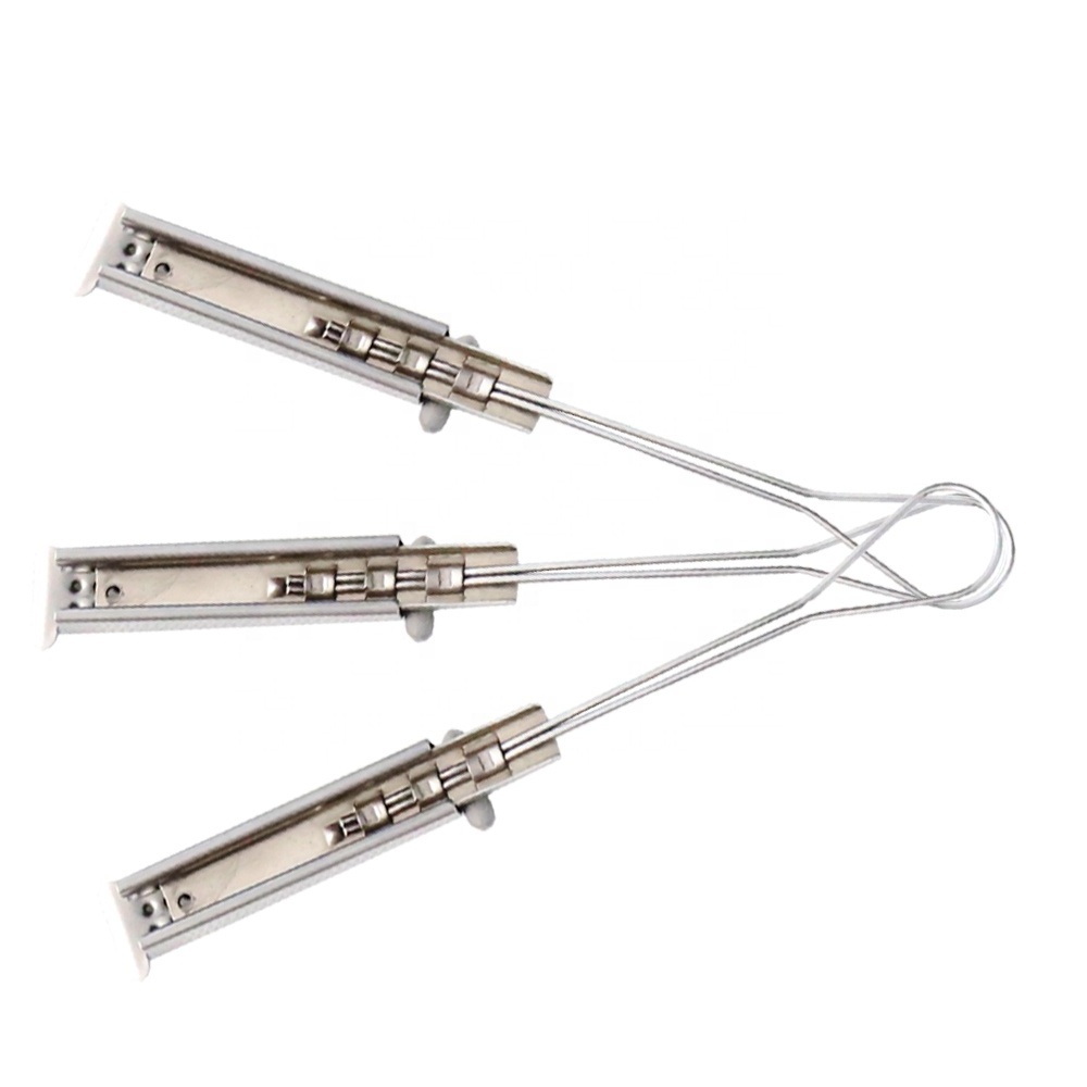 High quality stainless optical fiber adjustable drop wire clamp