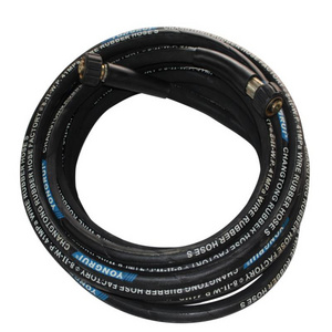 OEM heat resistant soft hydraulic rubber hose factory