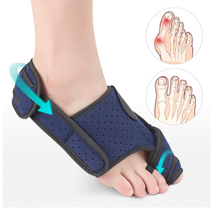 Bunion Relief Orthopedic sleeve with Aluminum Bunion Splint Pads Hammer Toe Straightener for Men and Women