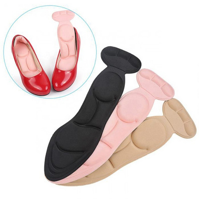 7D Super Comfort Breathability  Sponge Foam Massage Insole With Back Heel Liner for High Heel Shoes