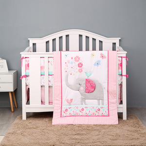 baby bed set crib bedding for girl 72cm by 132 cm