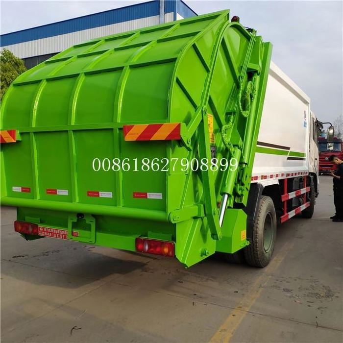 Garbage Compactor 8M3 Waste Collecting For Sale Collection Trucks Isuzu Collector Trash Mini Pickup Rear Loading Rubbish Truck