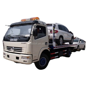 4 ton isuzu dongfeng foton 4x2  flatbed towing truck tow truck wrecker for sale