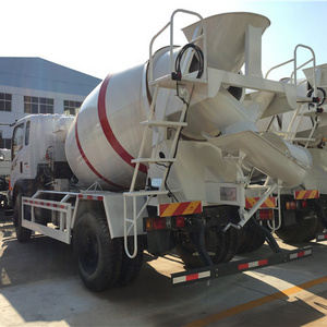 New Rotating Drum Cement Loading Mobile Concrete Mixer Truck