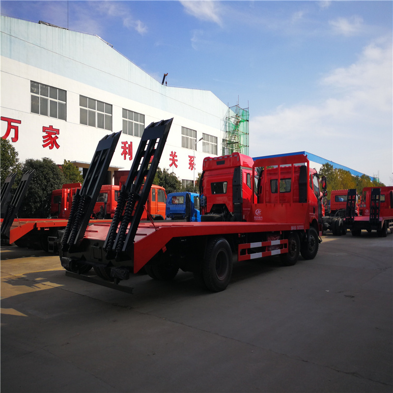 JAC 8X4 new flatbed tow trucks flat bed recovery truck for sale