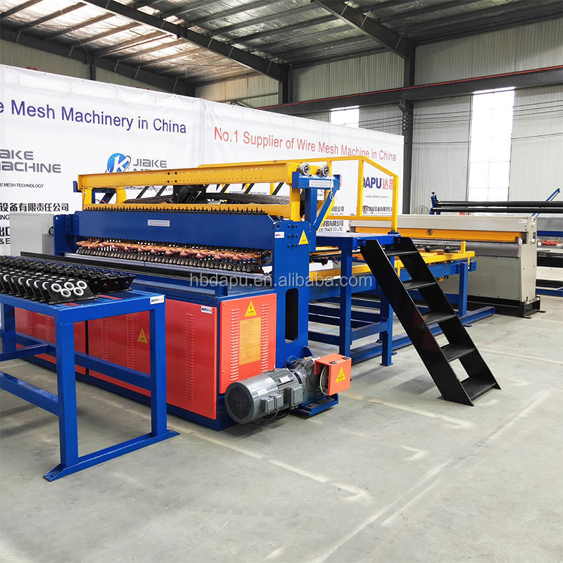 3-6mm automatic welded wire roll mesh welding making machine manufacturer