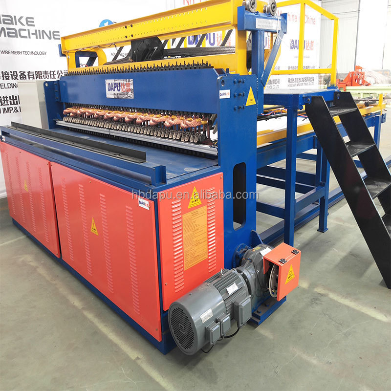 3-6mm automatic welded wire roll mesh welding making machine manufacturer