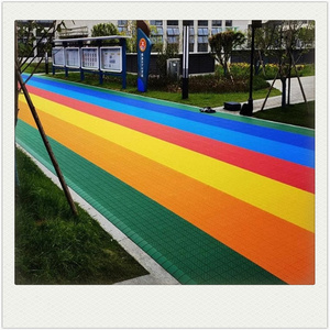 Portable Modular Tennis Court Flooring Artificial Grass Surface Suspended Assembly Sport Court Plastic Flooring