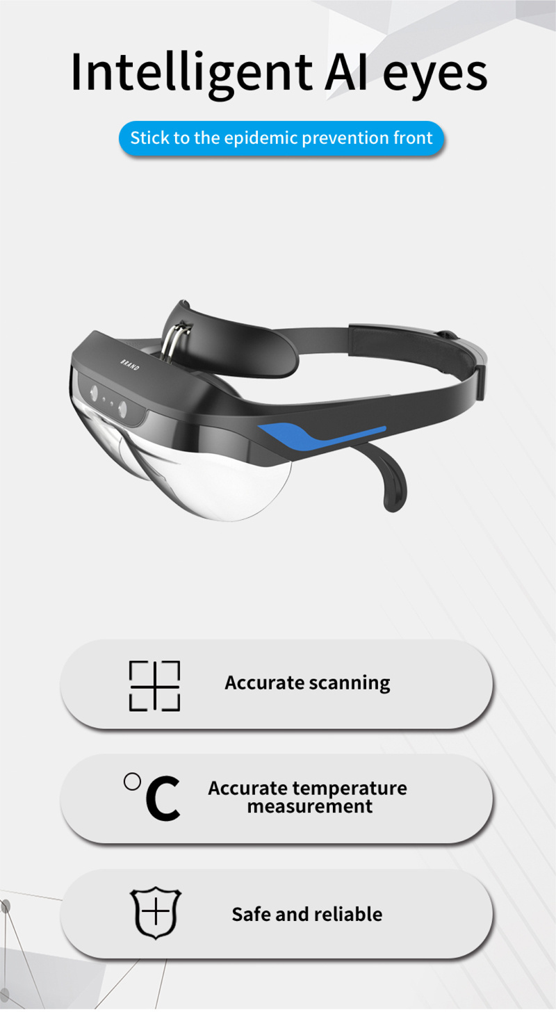 AR VR Smart Glasses support Android 1080p Hd 3d Smart AR Glasses Video Portable Personal Digital Movies Theatre Experience