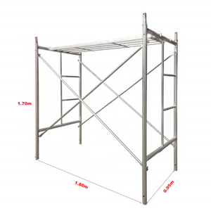 Derfon OEM Factory High Quality Mobile Steel Frame Scaffold for Construction H Frame Scaffolding