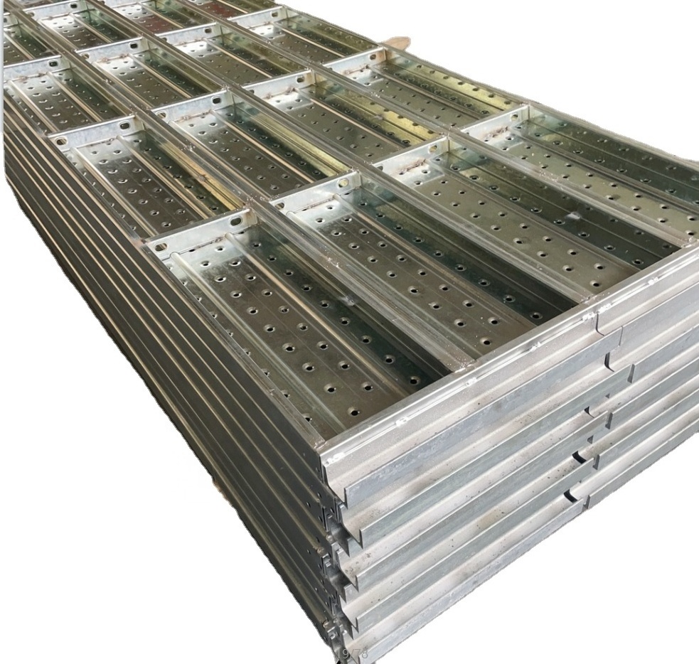 OEM Factory customized Galvanized scaffold steel planks board for construction