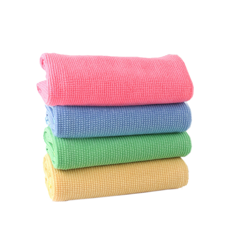 Premium 3m Pearl Microfiber Car Drying Towel Custom Logo 300 Gsm Microfiber Towel Particle Cleaning Cloth