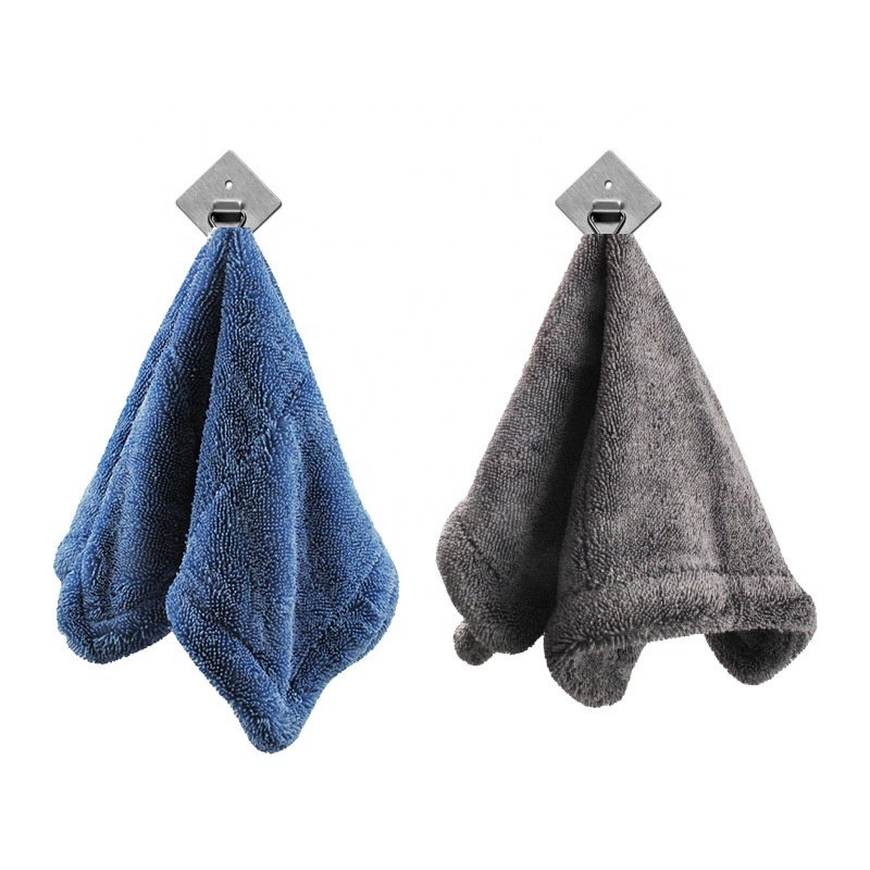 Hot Sell 1300gsm car accessories clean super absorbent care wash detailing drying microfiber twisted loop towel for cars