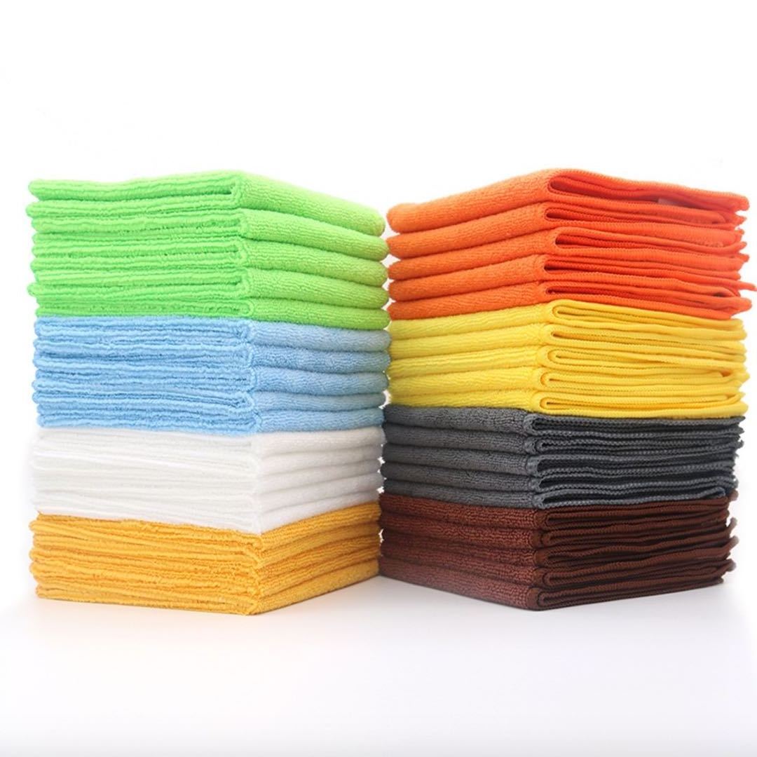 Super Absorbent Multipurpose Microfiber Cleaning Cloth 40x40 Microfiber Towel