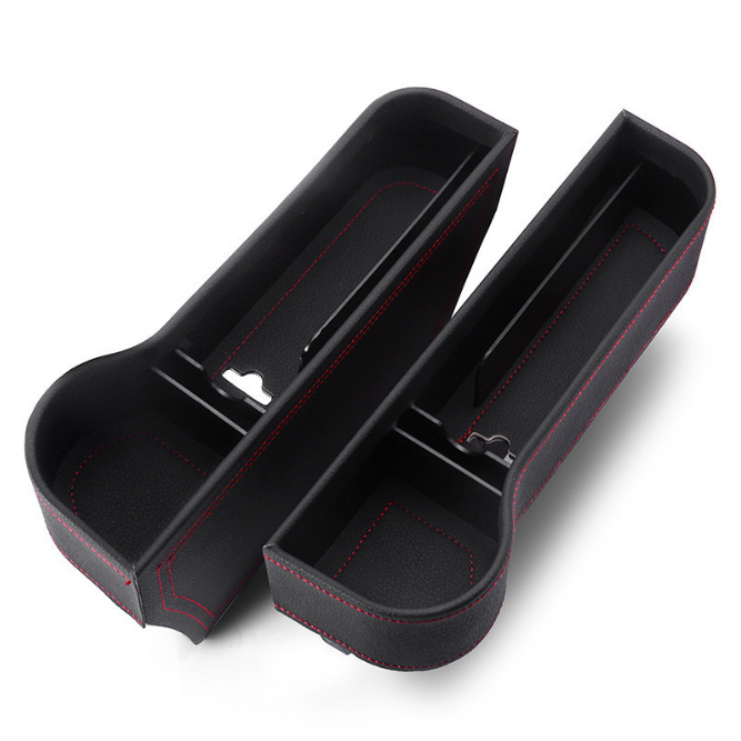 Luxury Auto Accessories Multifunctional  Car Storage Box Car Seat Gap Organizer