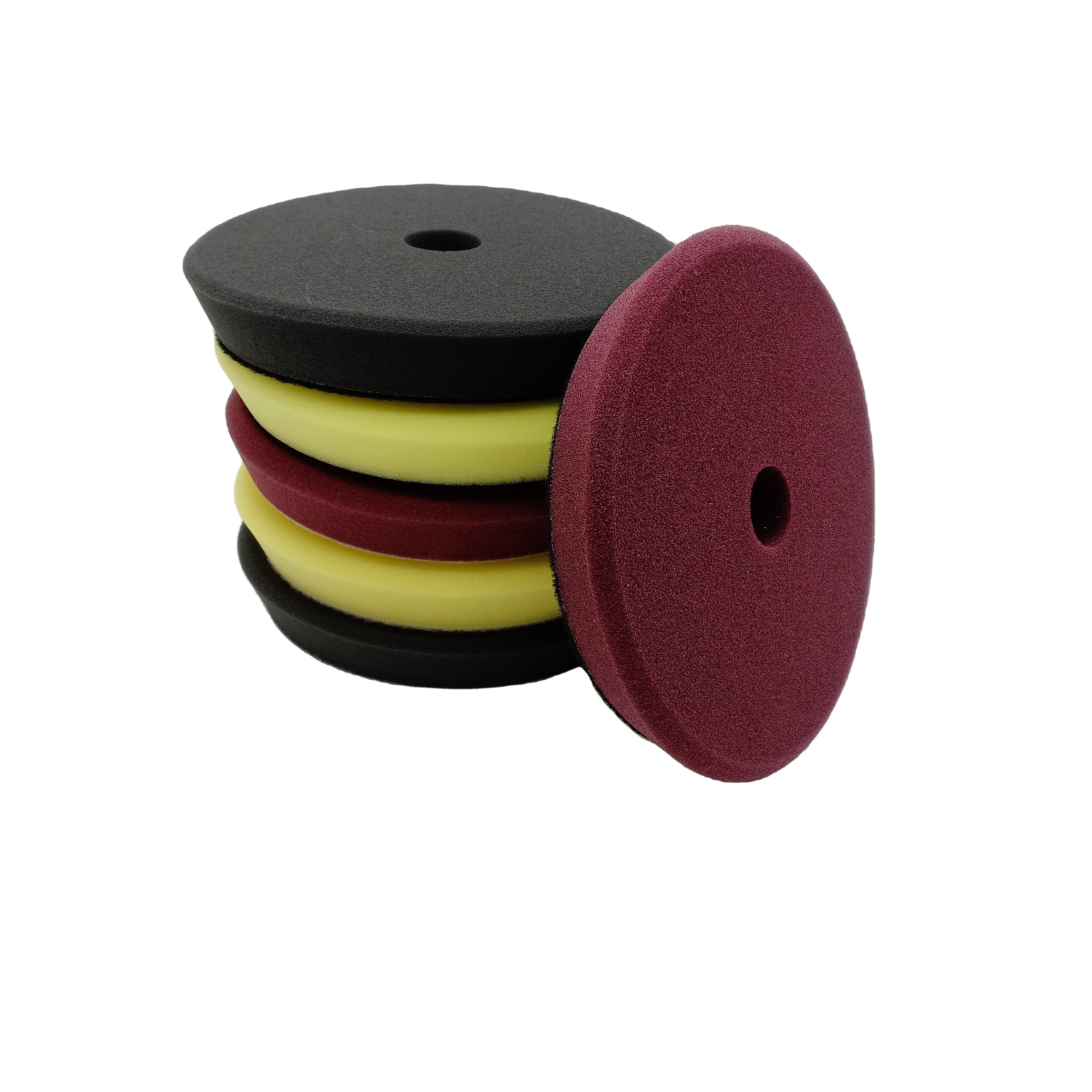 6 inch with logo  Finishing foam  cutting  pad car care Sponge polishing pad