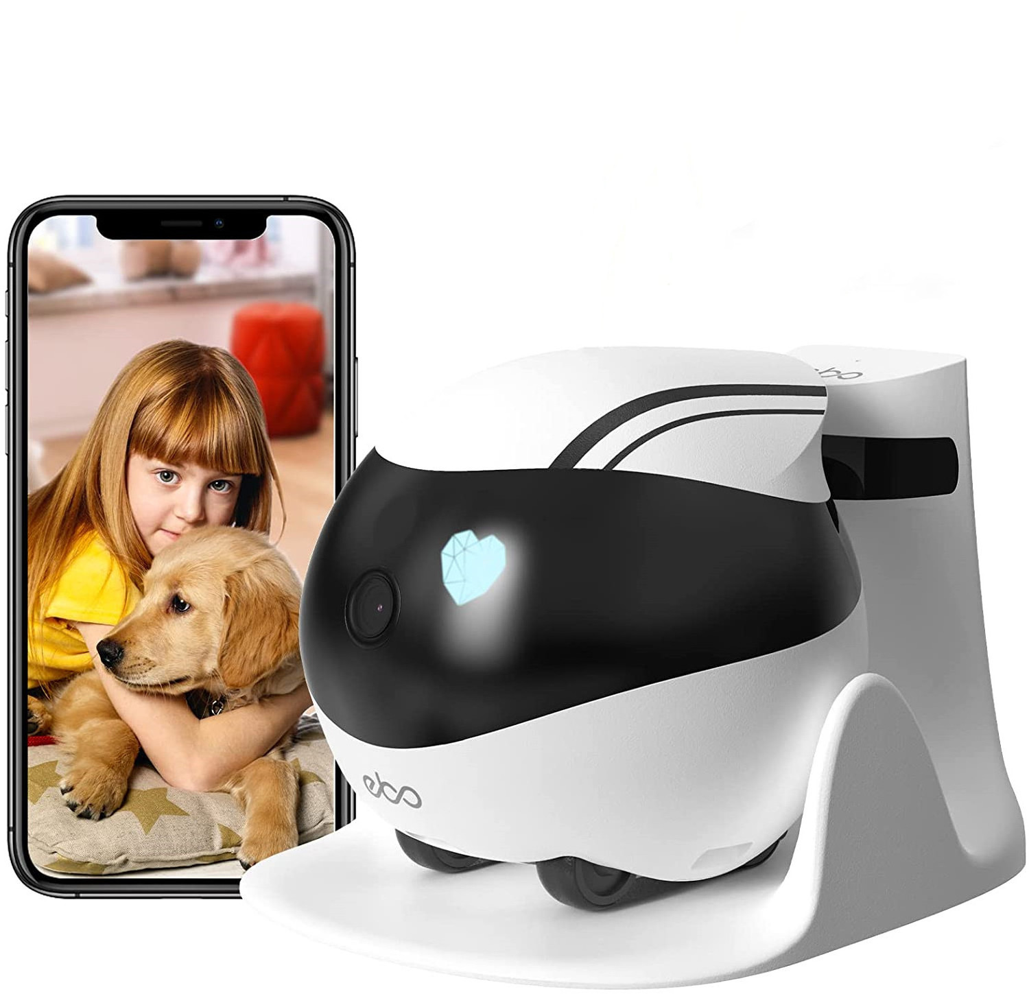 2024 Smart App Wireless Control Enabot se Pet Companion Robot Camera Laser Automatic Electron Interactive Robotic Cat Toys