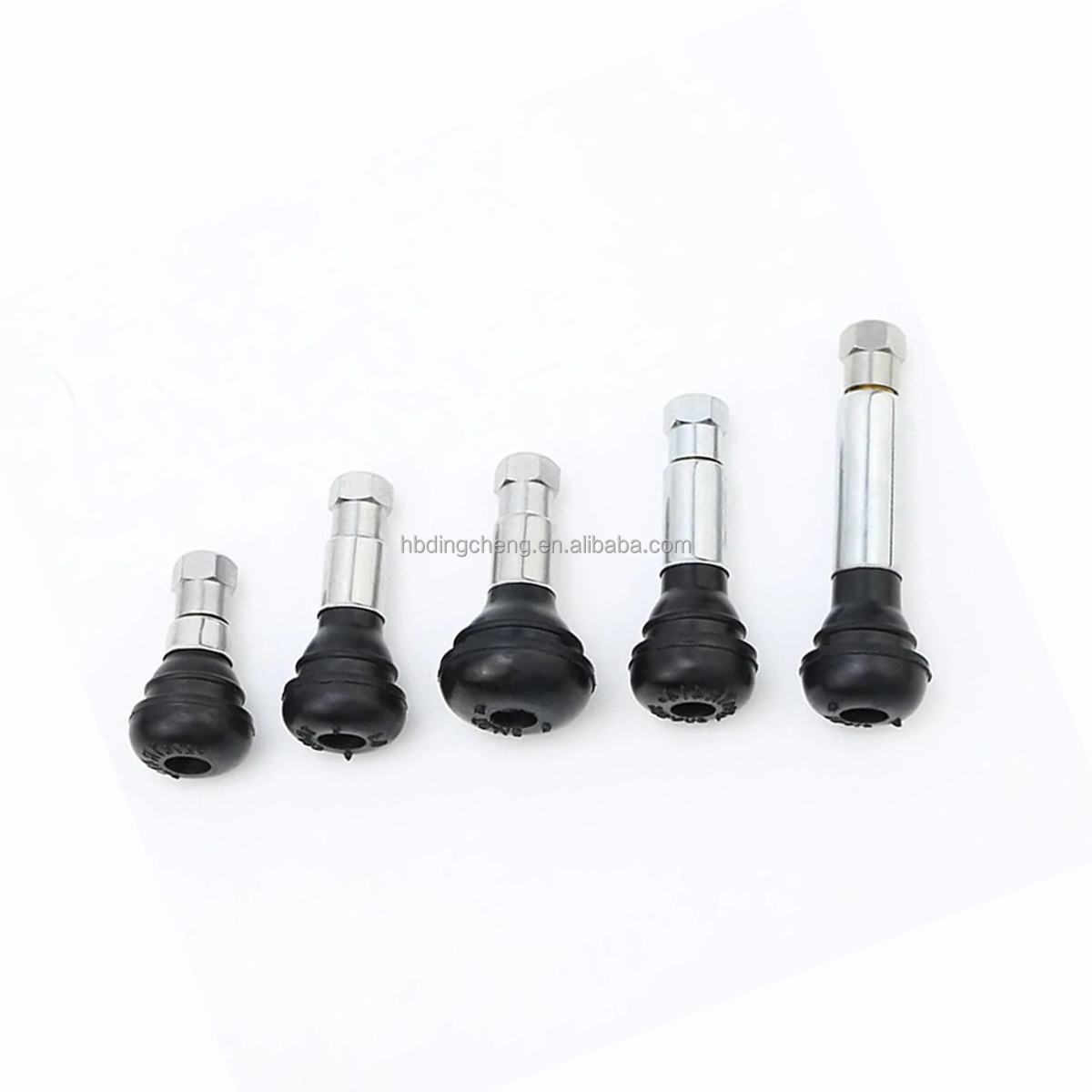 TR412C TR413C TR414C TR415C TR418C Tubeless Tire Valve Metal Stem With Metal Valve Caps