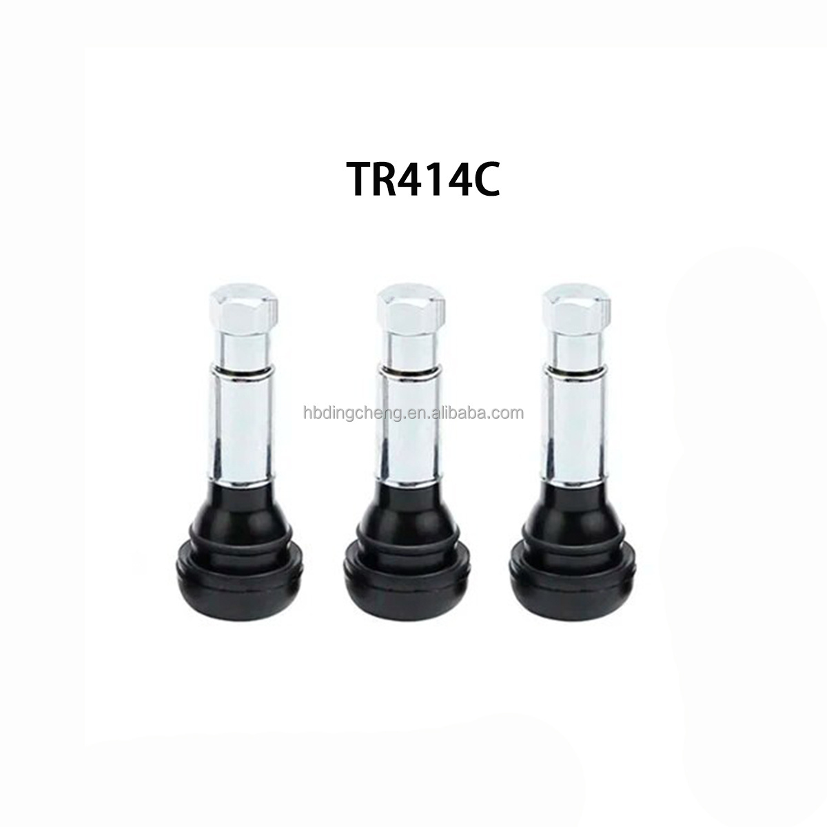 TR412C TR413C TR414C TR415C TR418C Tubeless Tire Valve Metal Stem With Metal Valve Caps