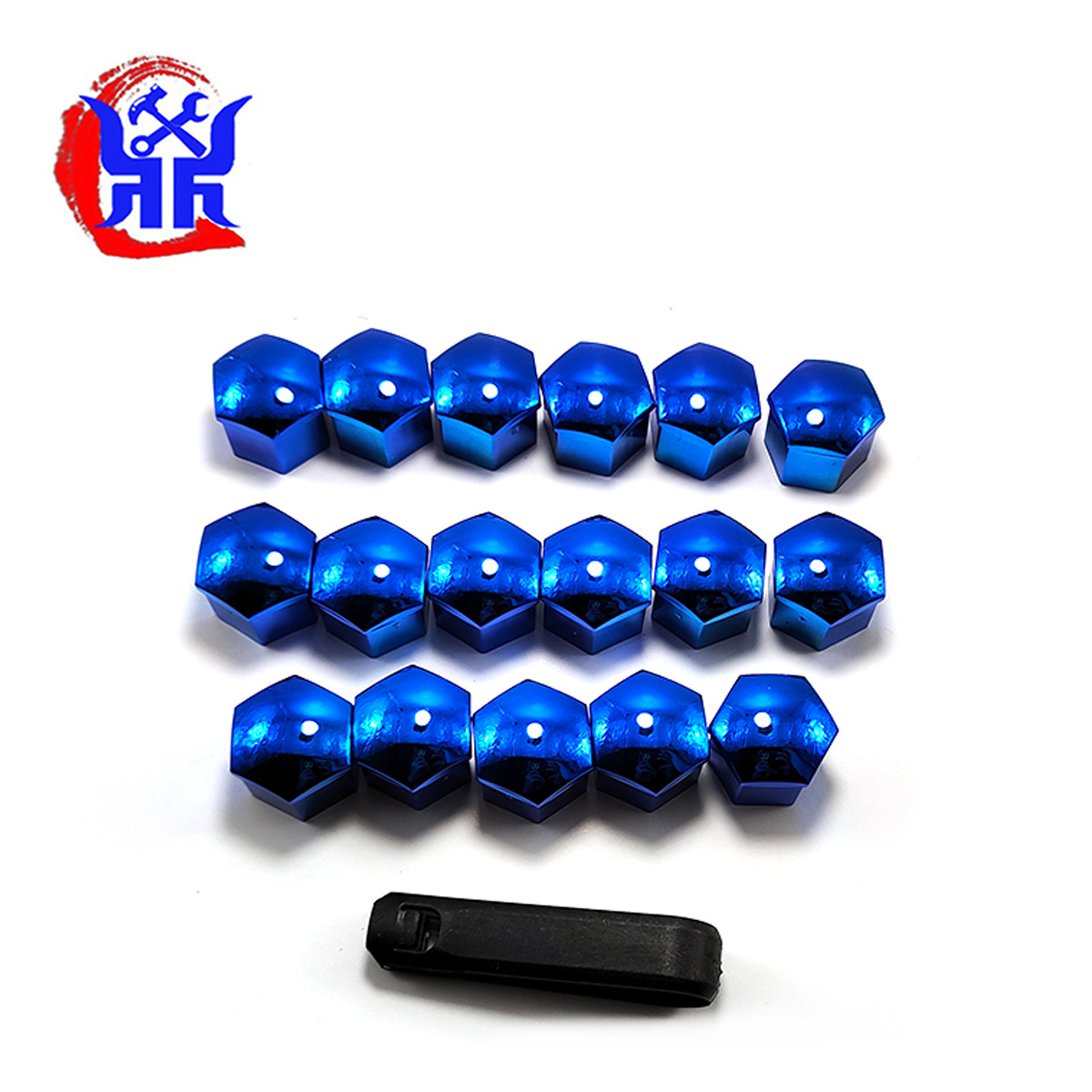 20pcs 17mm Car Wheel Lug Nut Dust Cover Tyre Bolt Hub Screw Cap Protector