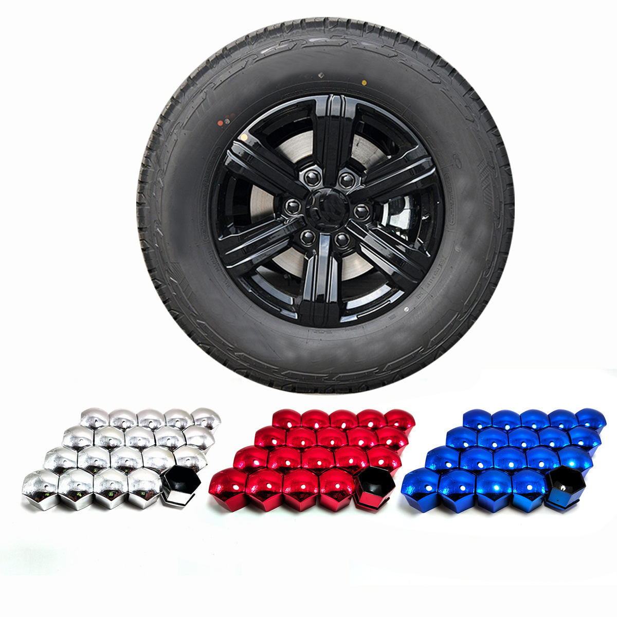 High quality for the colorful plastic Wheel nut cap to protect the bolt and nut