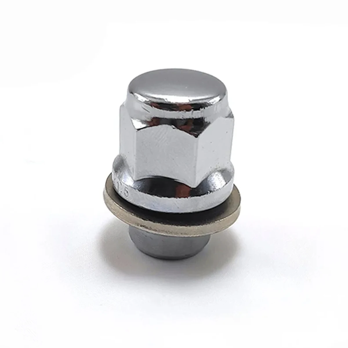 M12x1.5 Chrome Silver Mag Seat Lug Nuts 21mm Hex 38mm Tall  For Toyota Tacoma FJ Cruiser 4 Runner  Camry Sienna Corolla Lexus