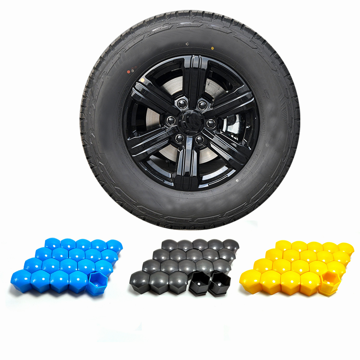 High quality for the colorful plastic Wheel nut cap to protect the bolt and nut