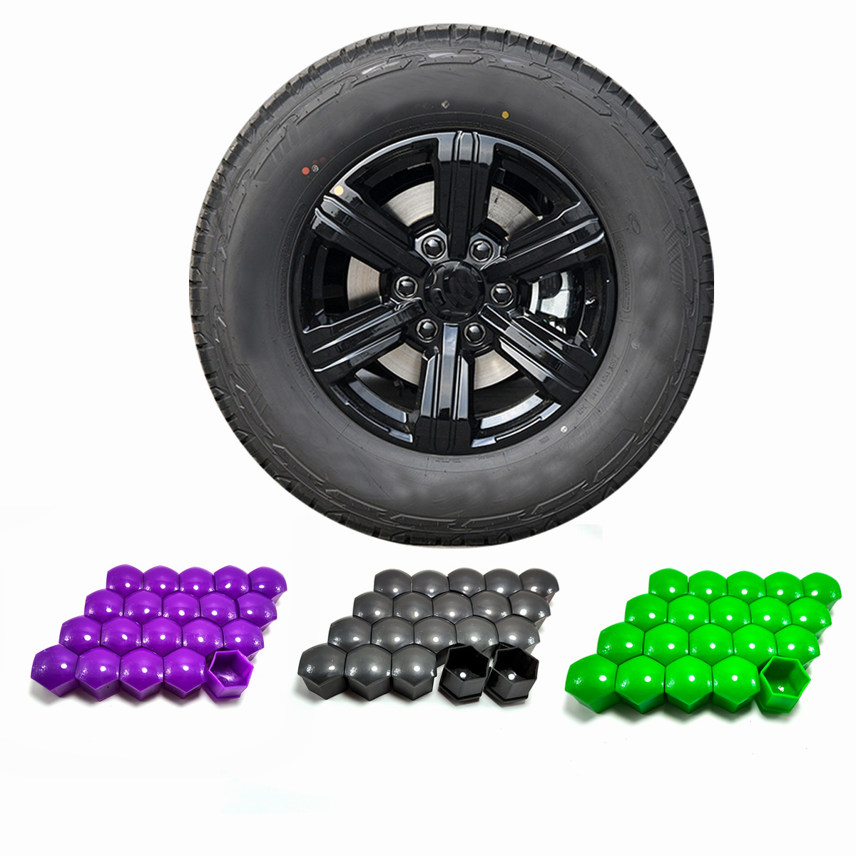 High quality for the colorful plastic Wheel nut cap to protect the bolt and nut