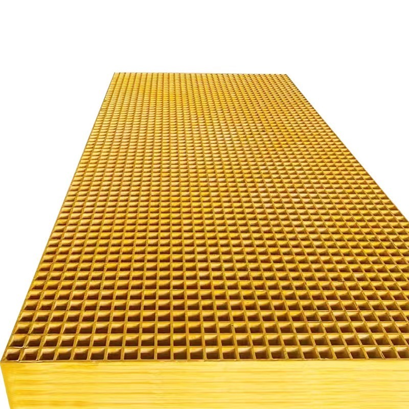 High strength molded Frp plastic grille, fiberglass strip for car wash floor