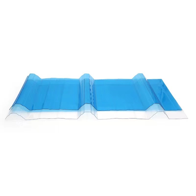 High Strength Thin Version Polycarbonate Pc Corrugated Sheet Roofing Sheet For Shed