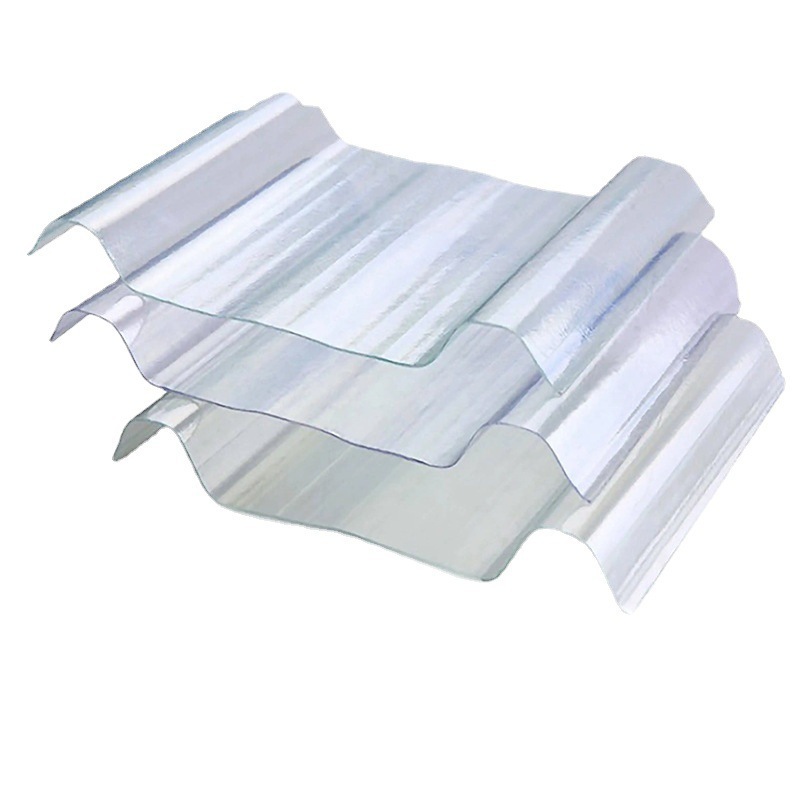 1.2mm thick fiberglass transparent corrugated/flat fiberglass reinforced plastic sunlight roof panel with UV resistance