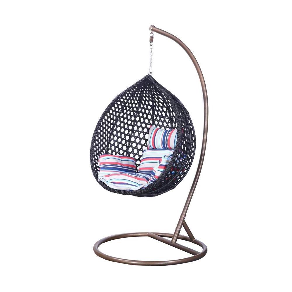 Dining Furniture Swinging  Rattan Hammock Garden Set Leisure Wicker Patio Swing Chair