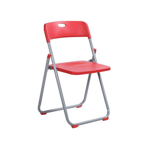 Dining Furniture Mild Steel Tubing Chair Light Weight Foldable Outdoor Chair HDPE Folding chair