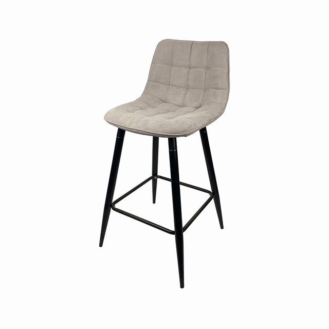 Modern Velvet Fabric Fashion Design Bar Chair High Bar Stools with Backrest