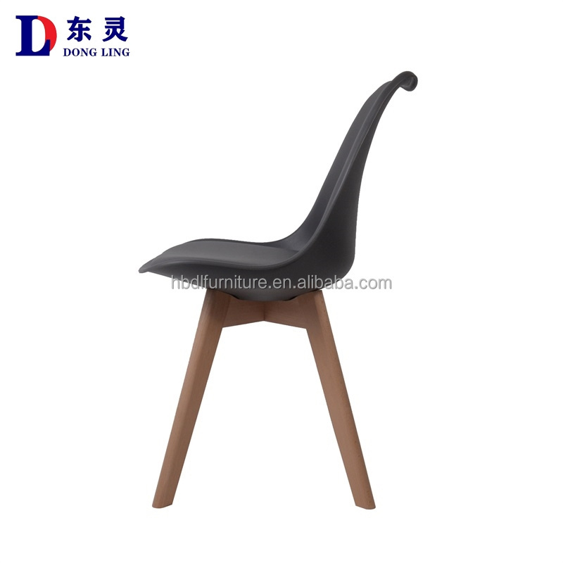 Factory wholesale foldable plastic chair modern plastic chair stackable plastic dining chair