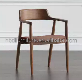 Hot sales cheap solid wooden dining chair from China for dining room restaurant wood chair