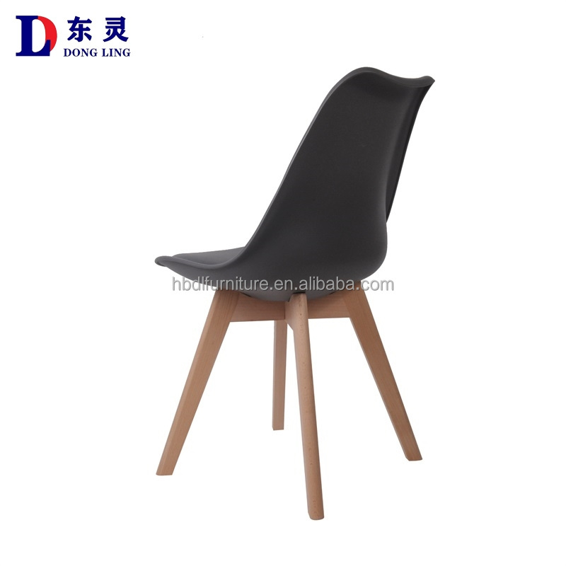 Factory wholesale foldable plastic chair modern plastic chair stackable plastic dining chair