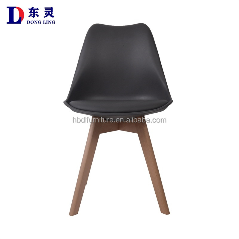 Factory wholesale foldable plastic chair modern plastic chair stackable plastic dining chair