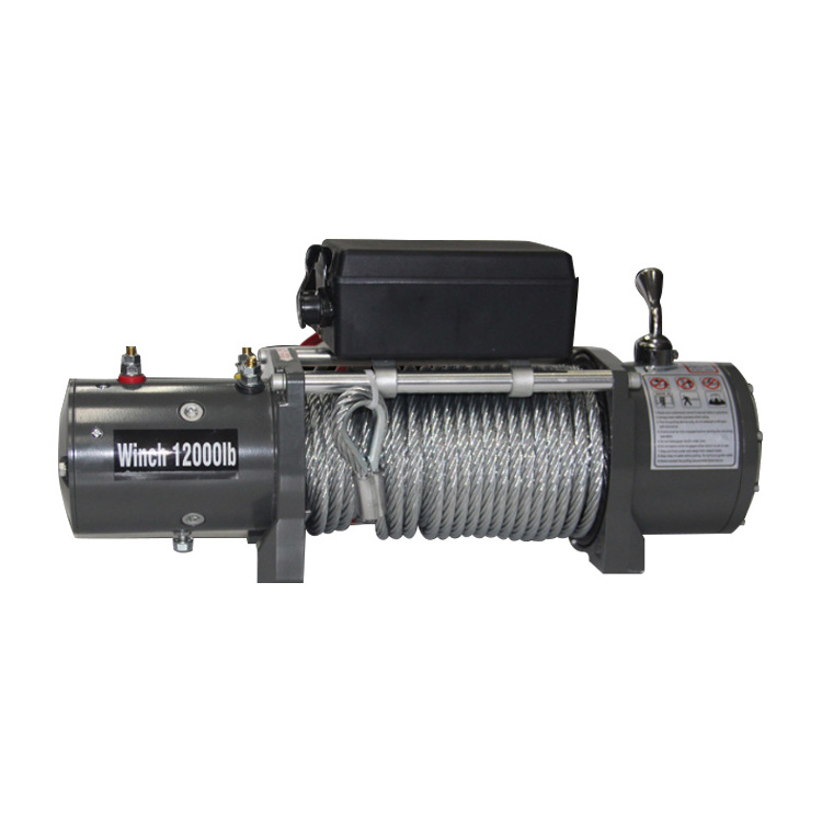 4*4 Pull off road car used 24V electric winches for sale with wireless remote control