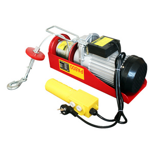 Hot sale PA200 mini electric chain hoist mini wire rope electric hoist used for construction site