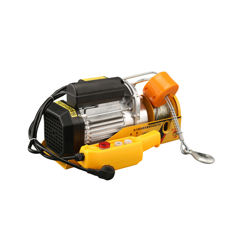 220v Small Electric Winches 800kg 1000kg 1200kg Pa Small Mini Micro Wire Rope Electric Hoist With Trolley